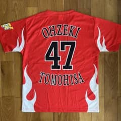 福岡ソフトバンクホークス 大関友久47 カチドキレッドTシャツ L 2025