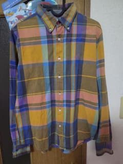 TOMMY 長袖ネルシャツ チェック柄 Mのサムネイル
