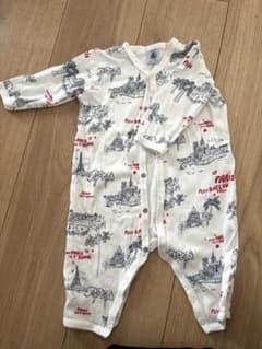 プチバトー Petit Bateau ロンパース 6month 67cmのサムネイル