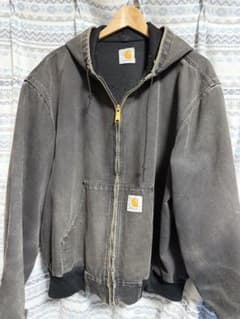 Carhartt フード付きジャンパー グレー ダック地　アウターのサムネイル