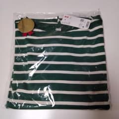 ユニクロ　WOMAN　ボーダーＴシャツ　長袖　Мサイズのサムネイル