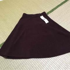 ニットフレアスカート GUのサムネイル
