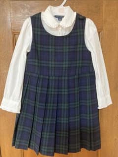 ラルフローレン　ブラウスワンピースセット　入学式卒園式フォーマルに！のサムネイル