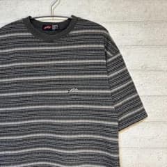 RUSTY ジャガードボーダー tシャツ