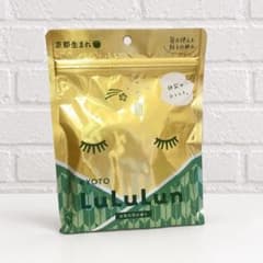《교토 한정》LULULUN 여행하는 룰루룬 차 꽃의 향기 7장입 시트 마스크