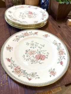 ミントン ジャスミン27cmディナー皿￼6枚セット バラ売りOK ミントン ジャスミン27cmディナー皿￼6枚セット バラ売りOK - メルカリ