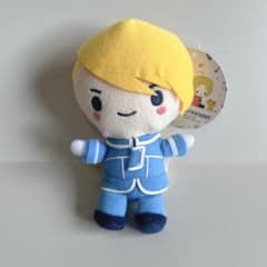鋼の錬金術師 サンリオ ぬいぐるみ 缶バッジ ホークアイ タグ付き おまけ付き 鋼の錬金術師 サンリオ ぬいぐるみ キーホルダー リザ ホークアイ タグ