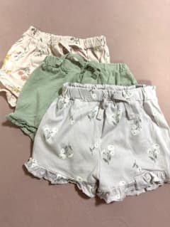 80am 花柄 フリル 付きショートパンツ セットのサムネイル