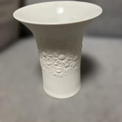 極美品 ローゼンタール 花瓶 デイジーレリーフ フラワーベース ドイツ製 極美品 ローゼンタール 花瓶 デイジーレリーフ フラワーベース ドイツ