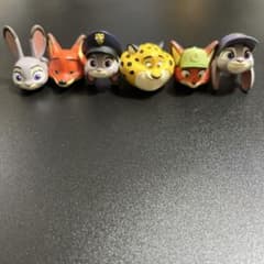 ズートピア フェイスリング 6種セットのサムネイル