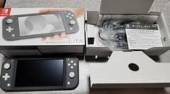 Nintendo Switch lite超美品　箱付　グレー　保証有りのサムネイル