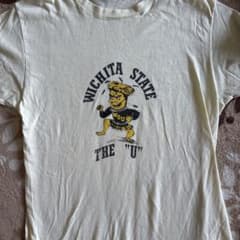 Hanes WICHITA STATE Tシャツ Mサイズ　70sのサムネイル