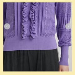 FUR FUR  新品　レーシーフリルプルオーバーのサムネイル