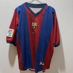 FCバルセロナ 98-99 ホームナイキコクー 15 XL LFP ヴィンテージのサムネイル