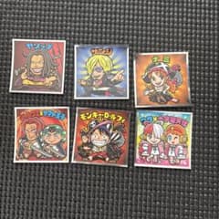 ロッテ ワンピースマンRED シール 6枚セットのサムネイル