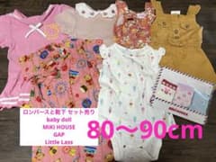 女の子　まとめ売り　GAP BABY DOLL MiKi HOUSEのサムネイル
