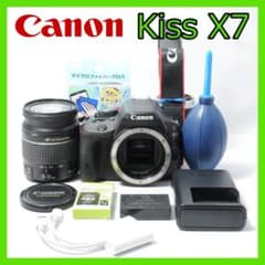 Canon Kiss X7☆写真をスマホ転送☆使用回数少☆小型軽量☆すぐ使える