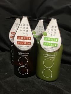 新品！　キュアミノ リバイタライズ シャンプー コンディショナーセットのサムネイル