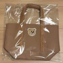 FEILER LOVE BARRY フェイラーオールドテディトートバッグベージュのサムネイル