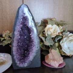 アメジスト結晶 インテリア装飾のサムネイル