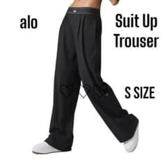 Alo Yoga パンツ ボトム スーツアップ トラウザー アローヨガ Sサイズ