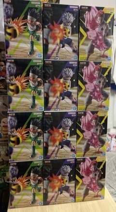 HUNTER×HUNTER G.I.編　フィギュア ヒソカ キルア ゴン 12個