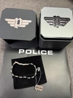 POLICE ポリス ブレスレット ステンレス シルバー メンズ 未使用のサムネイル