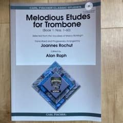 トロンボーン教本　Melodious Etudes for Trombneのサムネイル