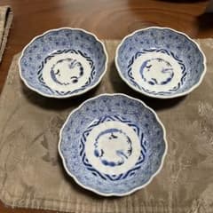 古伊万里 微塵唐草文 膾皿 なます皿 金継ぎ 材料 - メルカリ