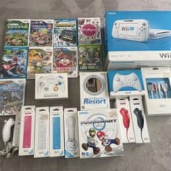 Wii U BASIC 本体8G ソフト11本ゲームキューブコントローラーセット