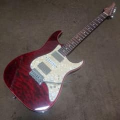 RY Guitar ディンキーストラト パーフェロー1Pネック キルトトップ
