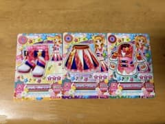 アイカツ カード ピンクパレード 3枚セットのサムネイル