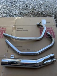PRETTY RACING バイク用 マフラー エキパイセットのサムネイル