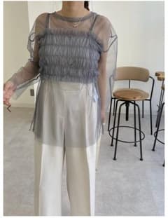 nananamoe 完売商品　チュールトップスセットのサムネイル