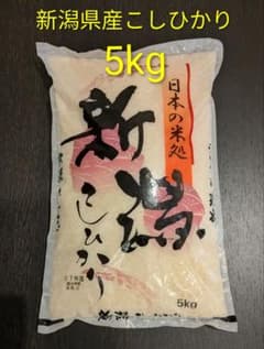 新潟県産こしひかり 5kg 07年産 精米時期R8.8月上旬 - メルカリ
