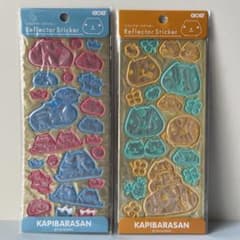 카피바라씨 KAPIBARASAN 리플렉터 스티커 씰 레트로
