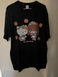 鎮西寿々歌 サンリオ × ふるっぱーコラボTシャツ 鎮西寿々歌 FRUITS ZIPPER Tシャツ サンリオ ハローキティ