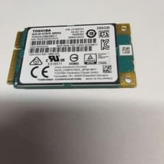 mSATA SSD 256GB 東芝製　中古品のサムネイル