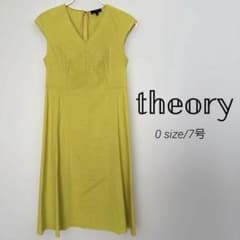 Theory フレアワンピース イエローカラーのサムネイル