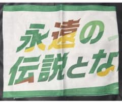 JRA　Welcomeチャンス！「永遠の伝説となれ」タオル　佐々木蔵之介さん監修のサムネイル