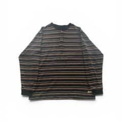 90s リーバイス ヘンリーネック ボーダー L/S Tシャツ USA製 L - メルカリ