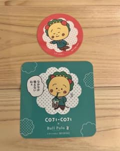 コジコジ × Bull Pulu ブルプル コラボ 限定 コースター・ピックのサムネイル