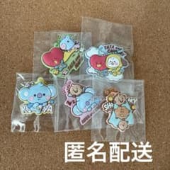 BT21 ラバーチャーム 5点セット⭐︎のサムネイル