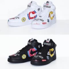 supreme x NBA airforce blackのサムネイル