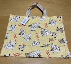 Little Playmate 手提げ袋 イエロー 動物柄のサムネイル