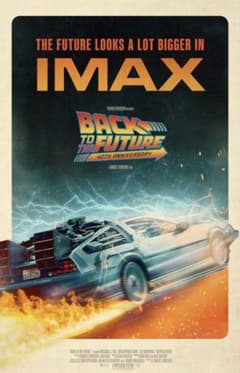 バックトゥザフューチャー 40周年限定上映 IMAX 入場者特典 ポスター A3のサムネイル