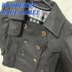 【BURBERRY BLUE LABEL】 トレンチコート チェック バーバリーのサムネイル