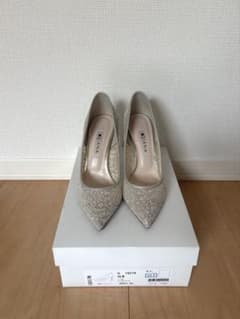 DIANA ダイアナ パンプス 結婚式 ウェディング 22.5cmのサムネイル