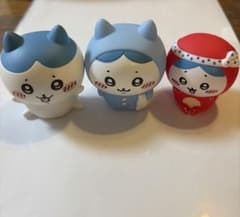 ちいかわ ハチワレ　ソフビ　 3体セットのサムネイル
