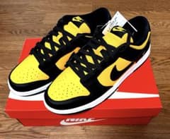 Nike Dunk Low Black/University Gold未使用品 Nike Dunk Low 